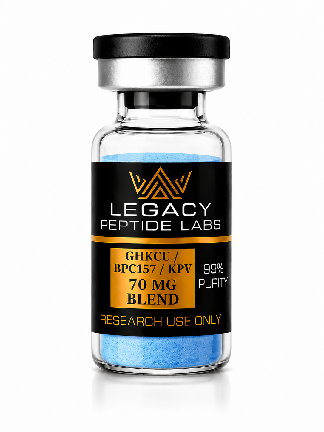 GHKCU / BPC157 /KPV (KLOW W/O TB500) 70mg