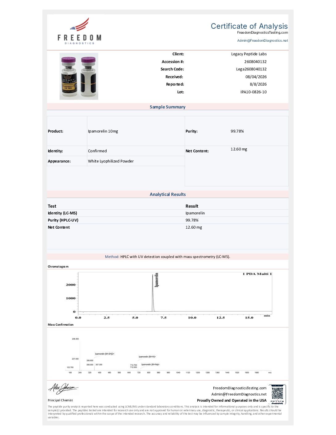 IPAMORELIN (10MG) - Image 2